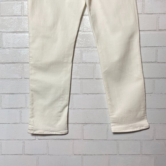 MADEWELL Jeans $128 Petite High-Rise Perfect Vintage Jean Tile White NE027 - Picture 6 of 9